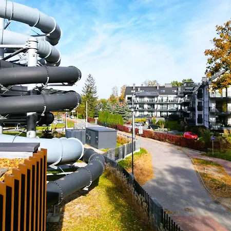 - Widok, Przy Plazy, Aquapark, Parking Podziemny, Winda, Netflix * Ostróda